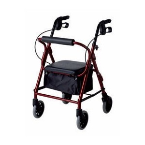Andador aluminio rollator estrecho