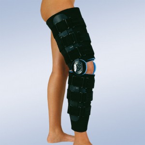 Ortesis de rodilla post-quirúrgicaflexoextensión larga